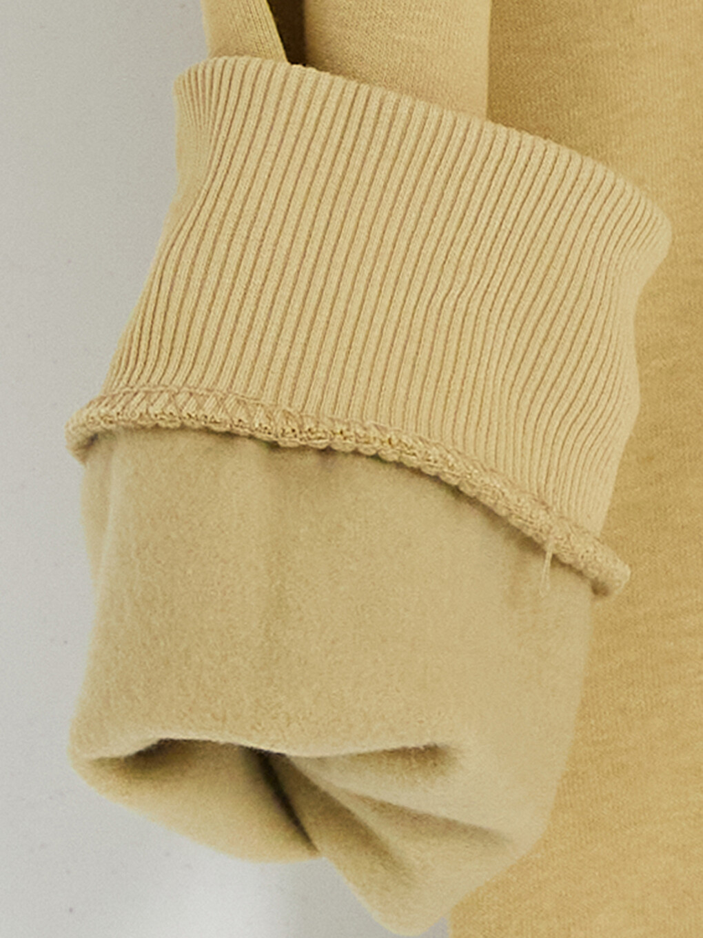 Mock Neck Men's Thick Sweatshirt-3