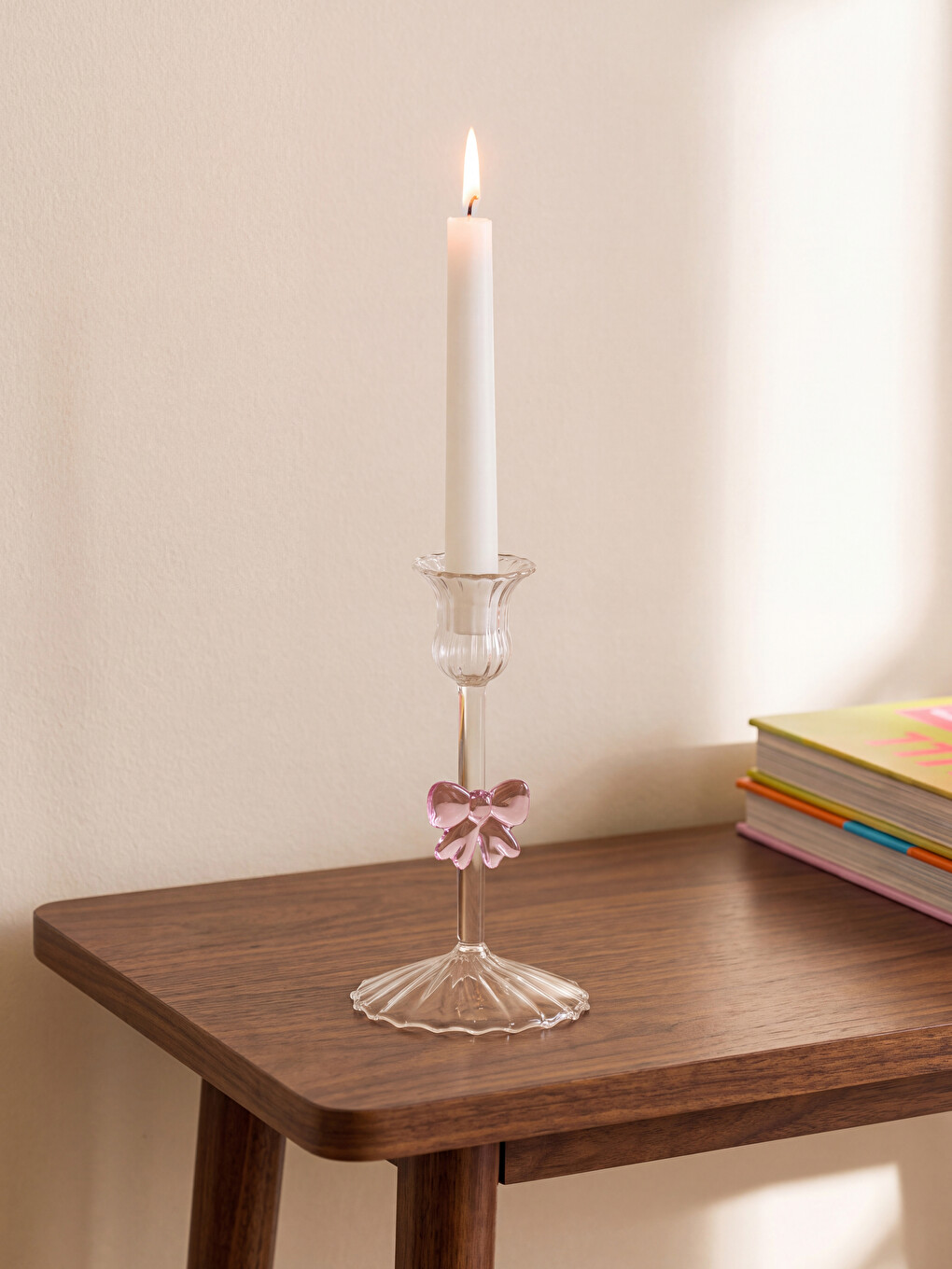 Colorless Candle Holder