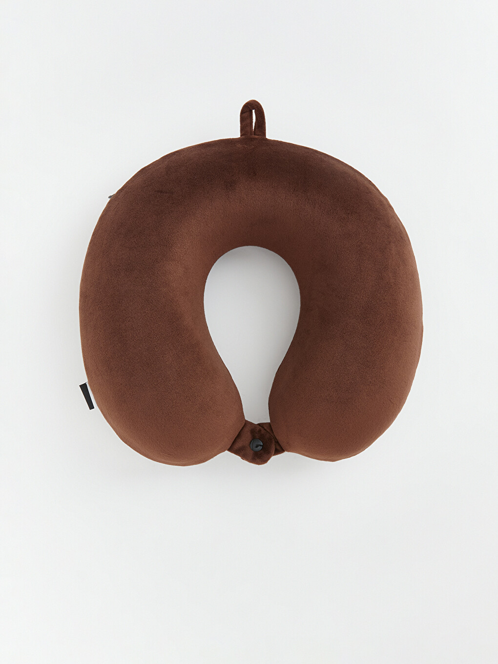 Unisex Brown Travel Pillow