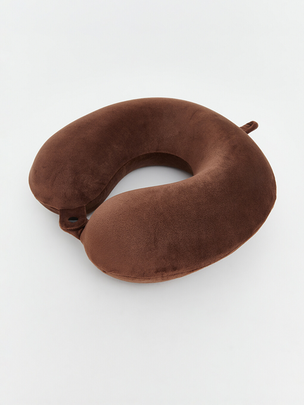 Unisex Brown Travel Pillow-1