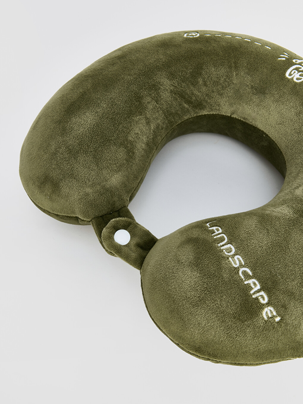 Snap Closure Neck Pillow-8