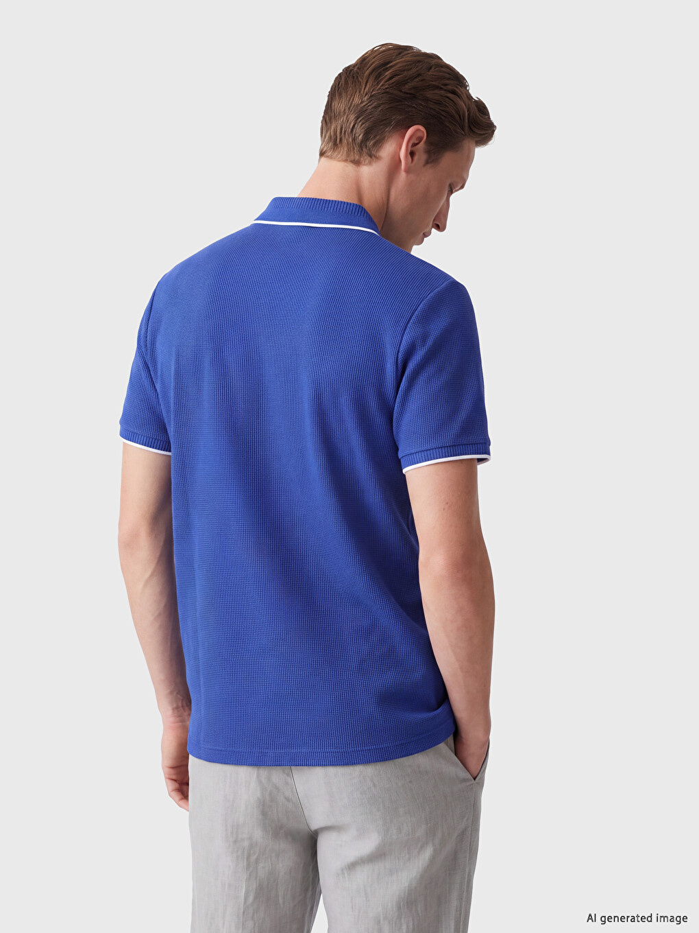 Tricou Polo Regular Fit Pentru Bărbați-3