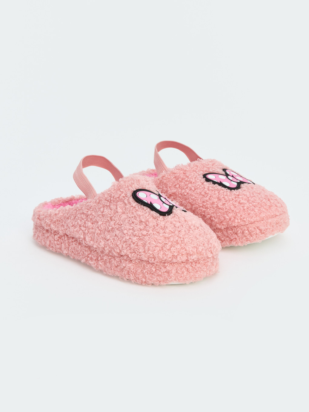 Minnie Mouse Nakışlı Kız Çocuk Terlik