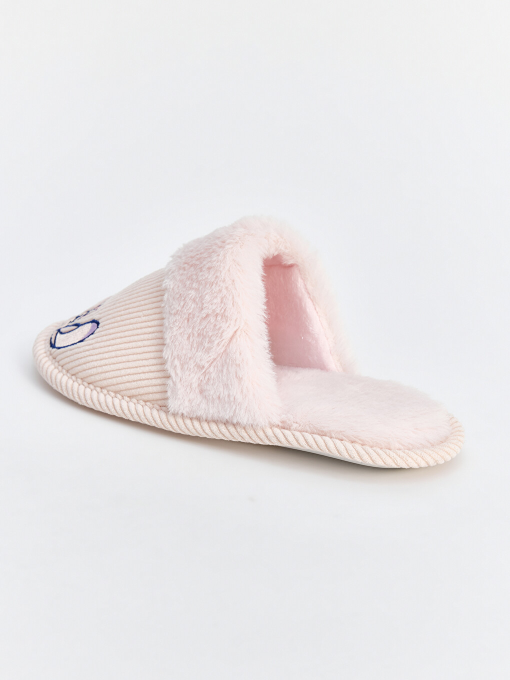 Girl Pink Slipper Boots-1