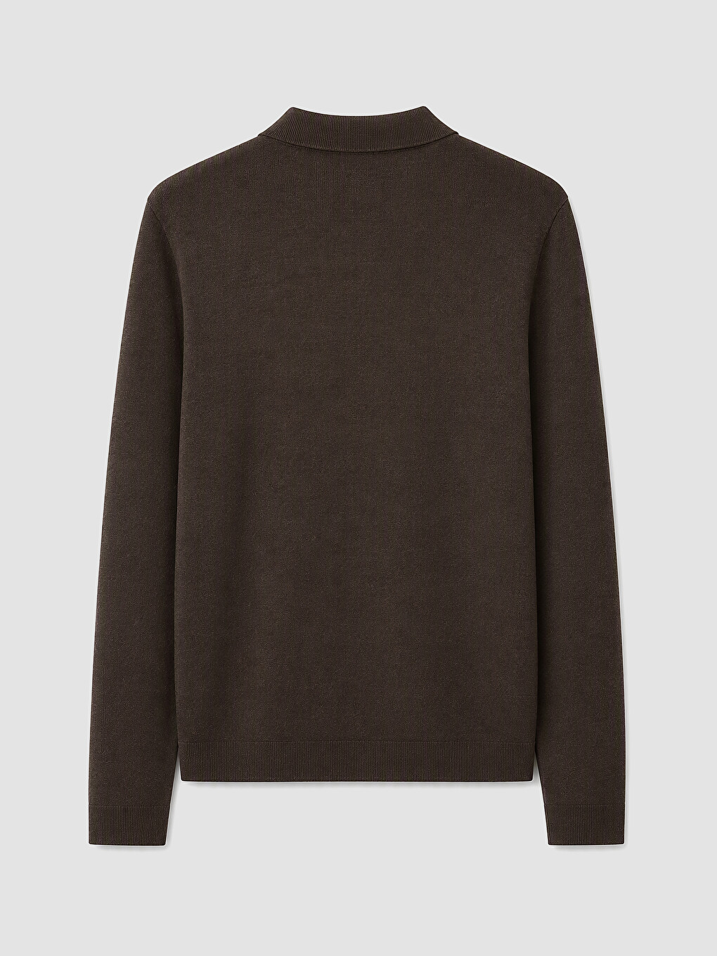 Man Brown Cardigan-1
