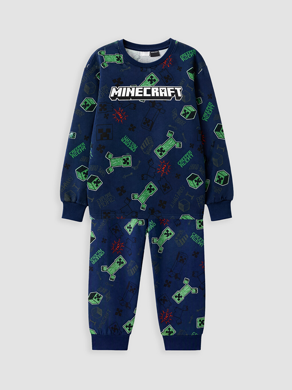 Minecraft Printed Boys' Pyjamas Set