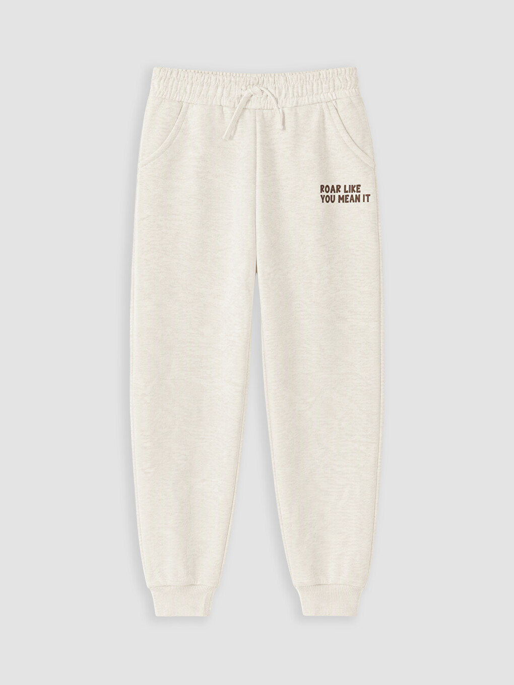 Pantalons De Survêtement Jogger Blanc Garçon-1