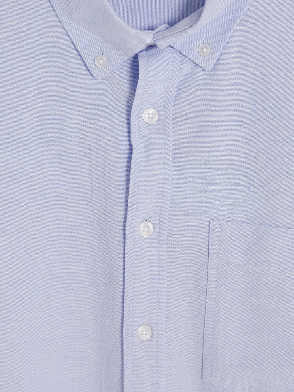 Regular Fit Oxford Men's Shirt-1