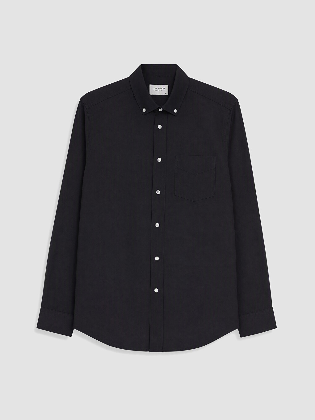 Lacivert Regular Fit Oxford Erkek Gömlek