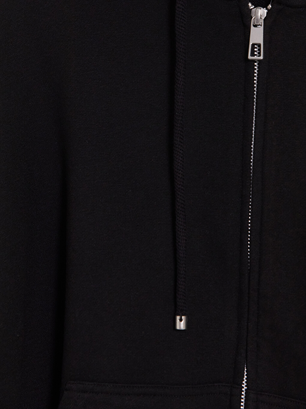 Sweat Zippé Noir Femme-6