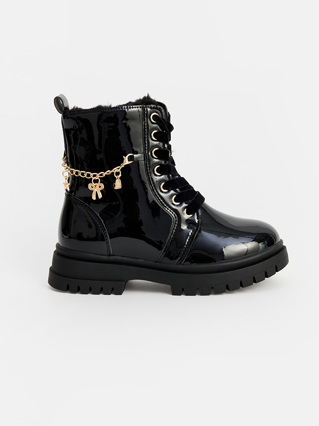 Girl Black Boots-1