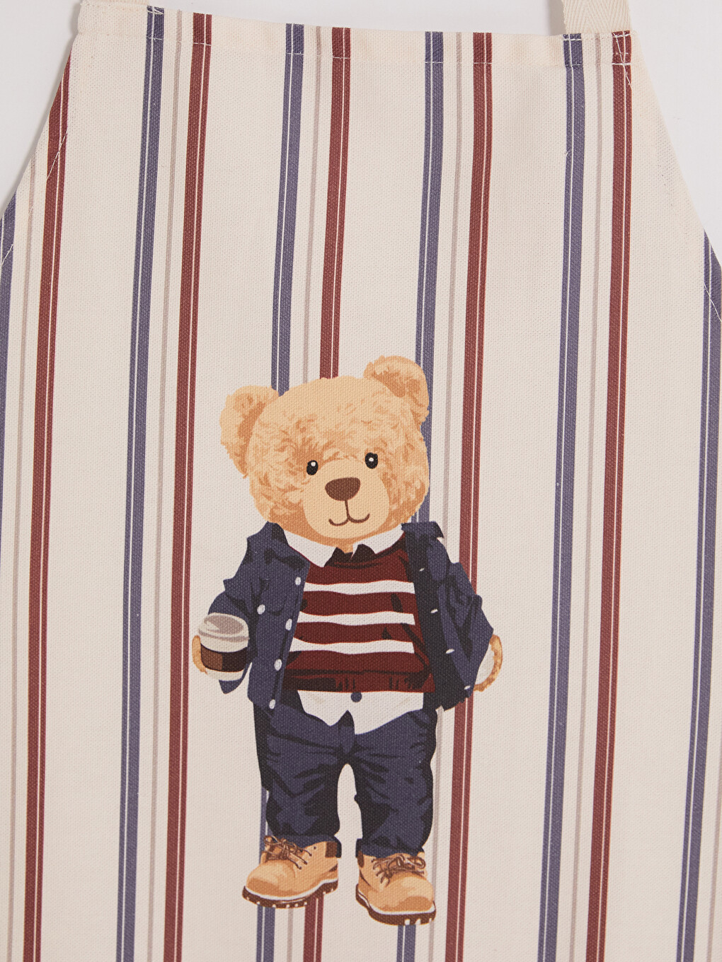 Karışık Ayı Teddy Baskılı Mutfak Önlüğü-2