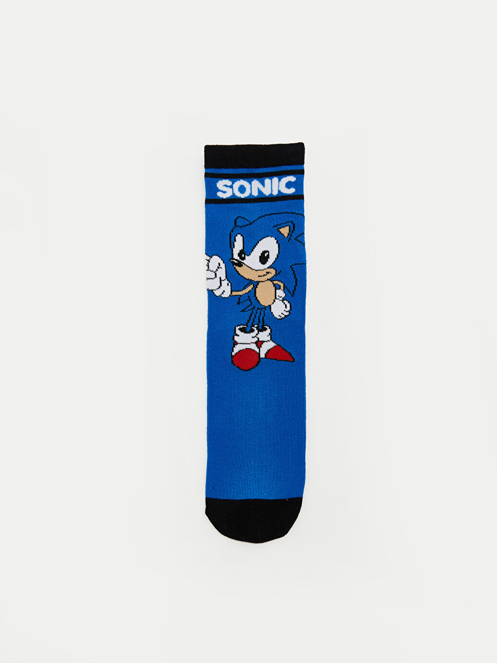 Çorape Kyçi Të Stampuara Sonic Për Djem, Pesë-pako-2