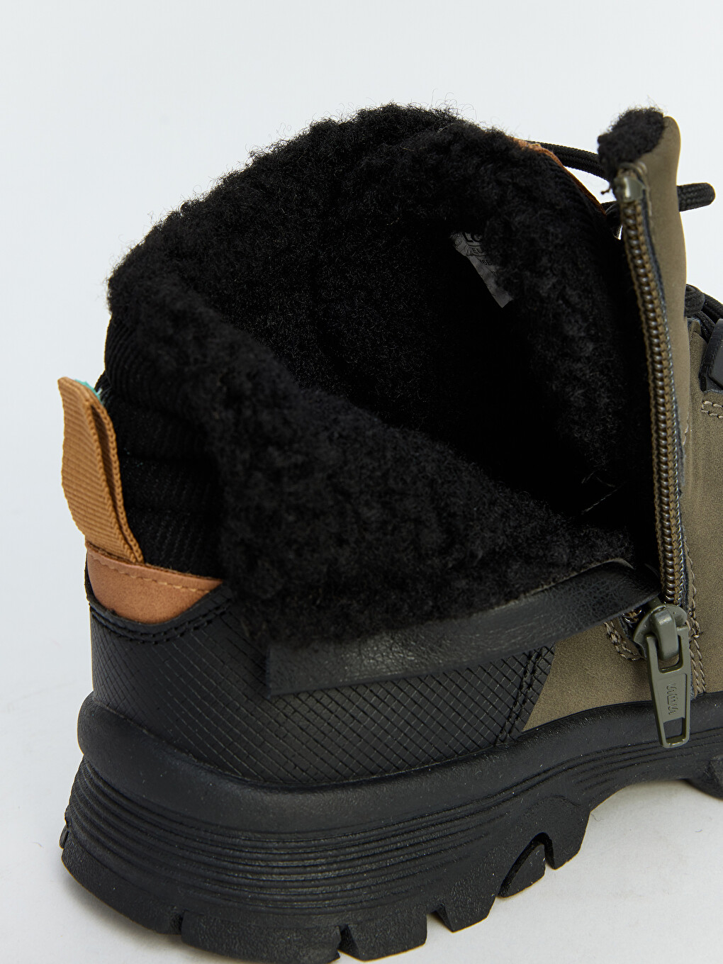 Boy Khaki Boots-3