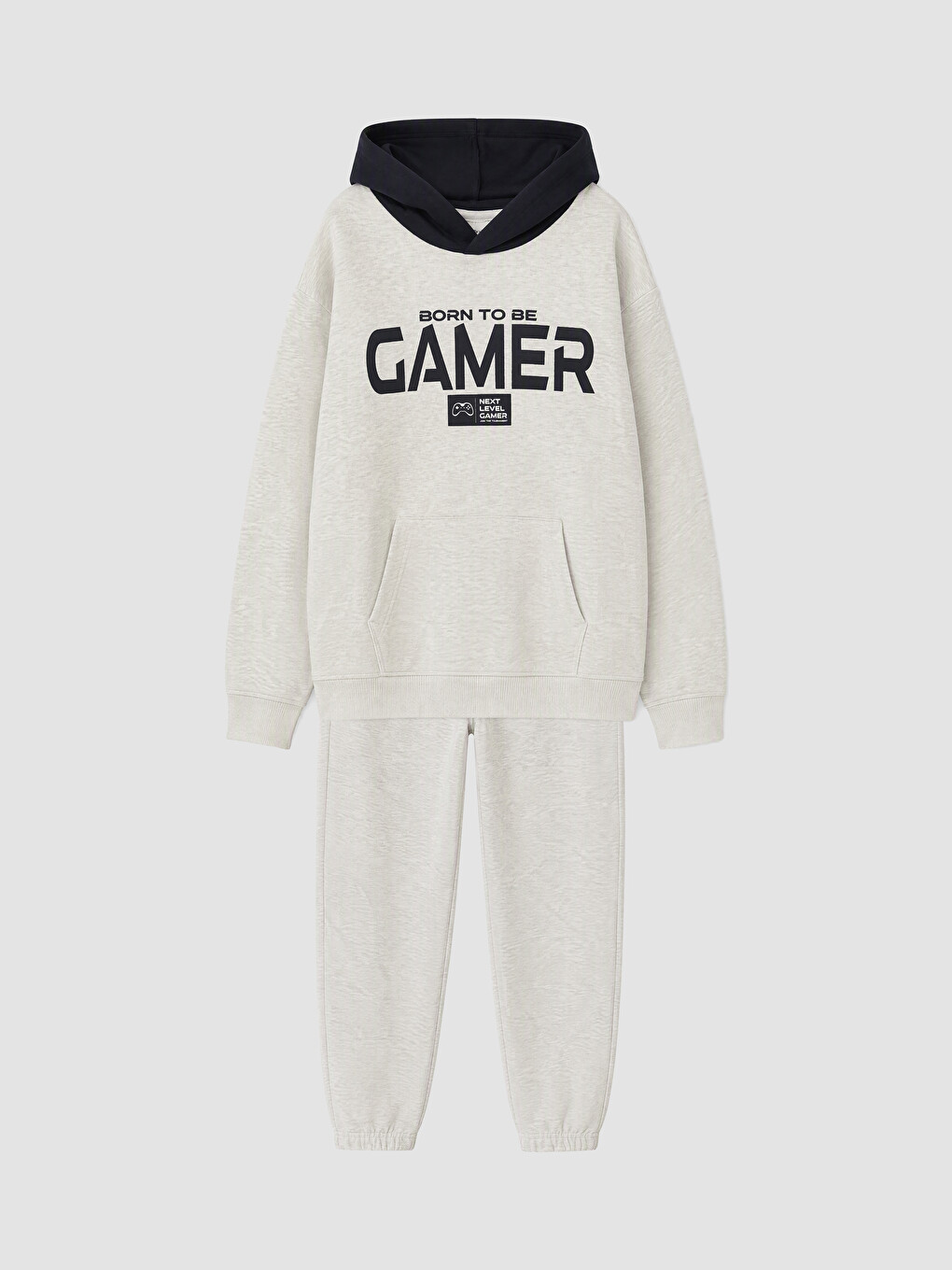 Boy Grey Tracksuit Set