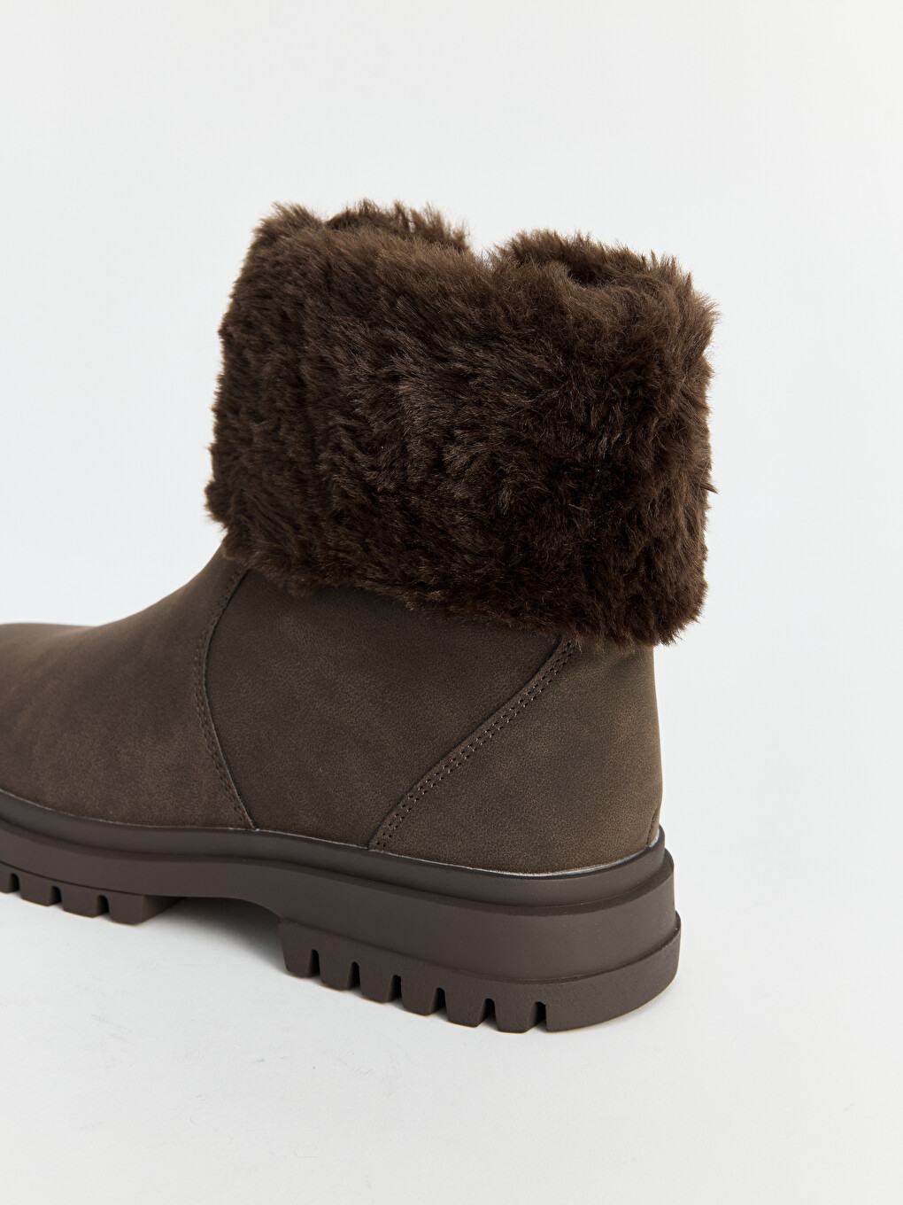 Zippered Faux Fur Girls' Boot-1