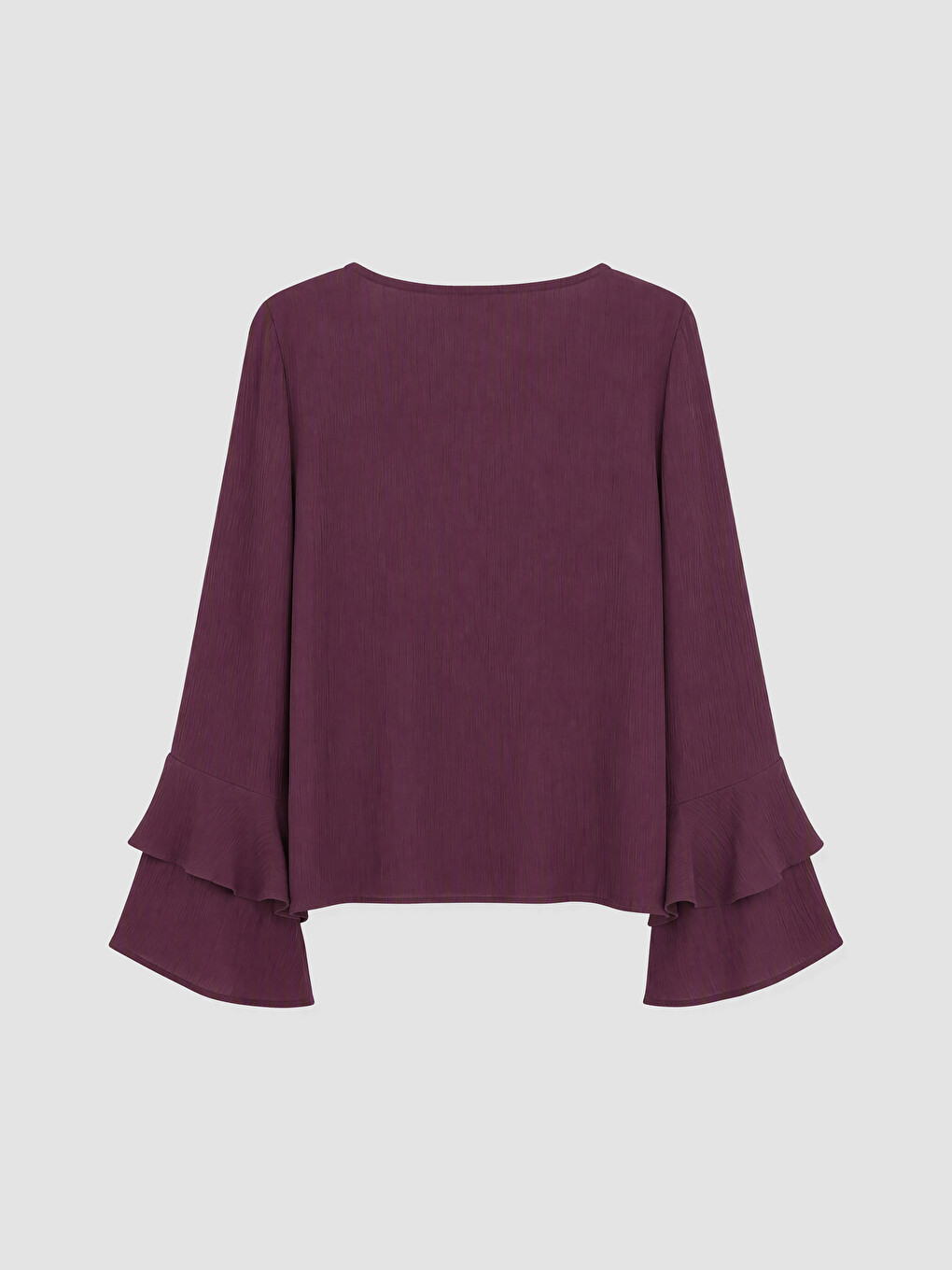 Woman Plum Blouse-2