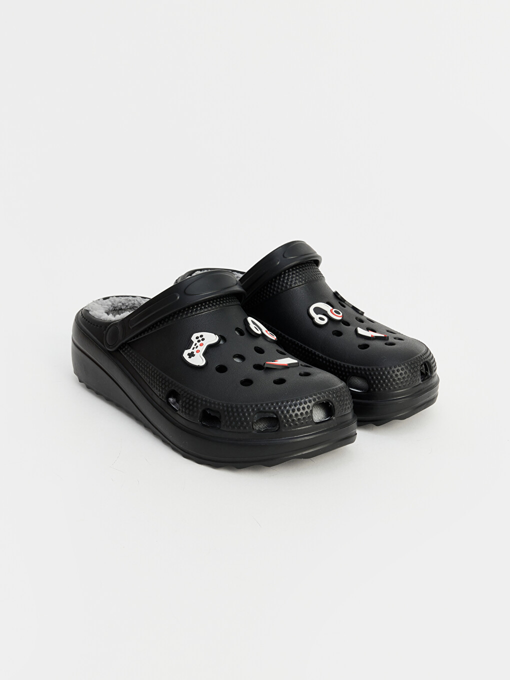 Furred Inside Men's Clog Slipper
