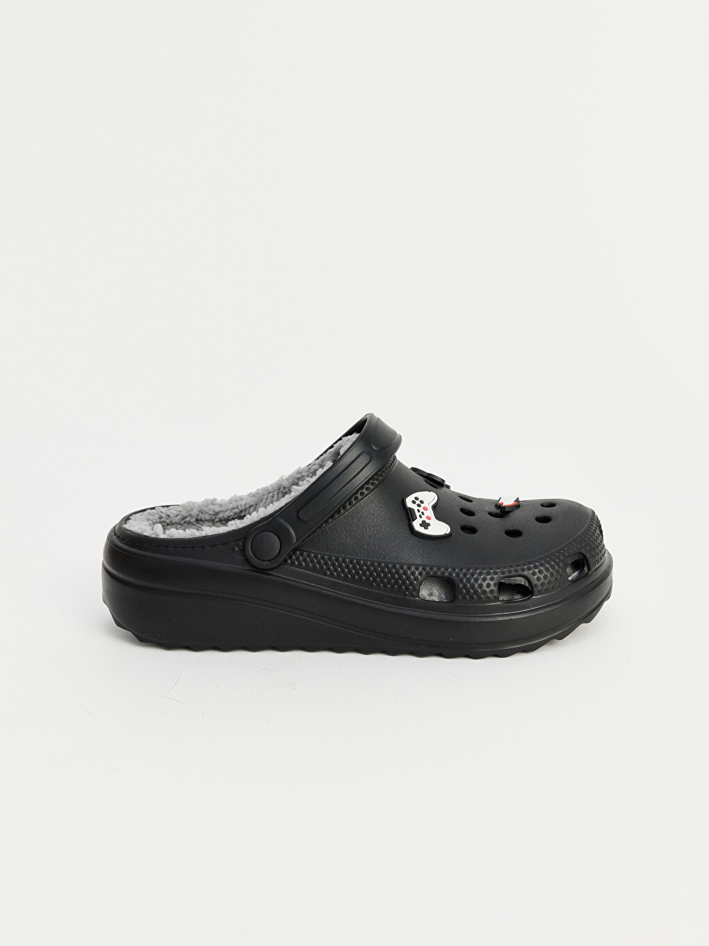 Furred Inside Men's Clog Slipper-2