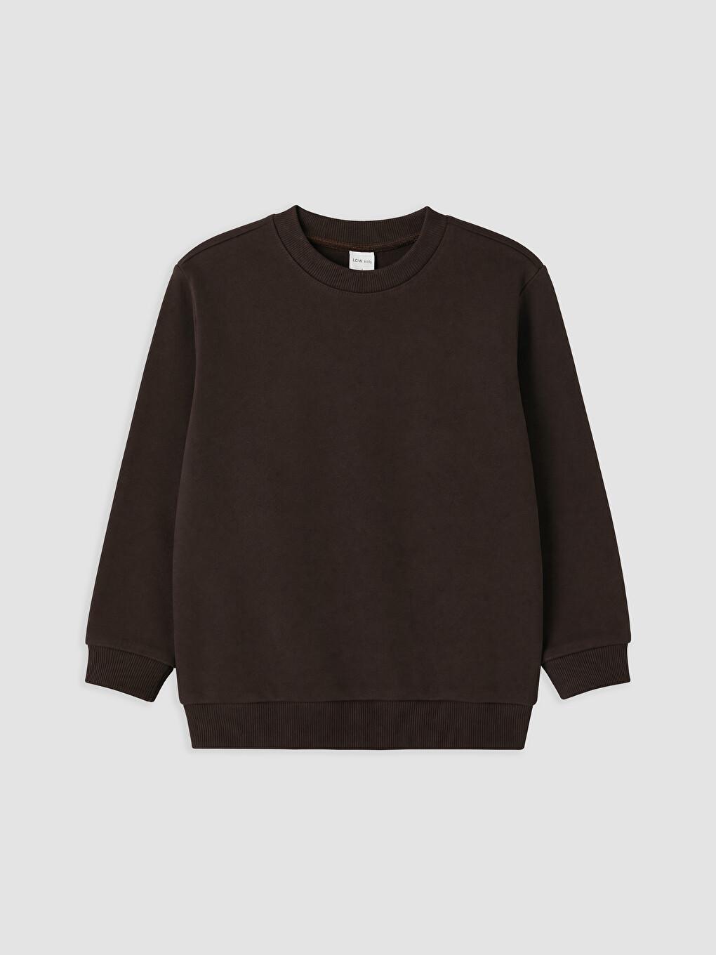 Crew Neck Boys' Thick Sweatshirt