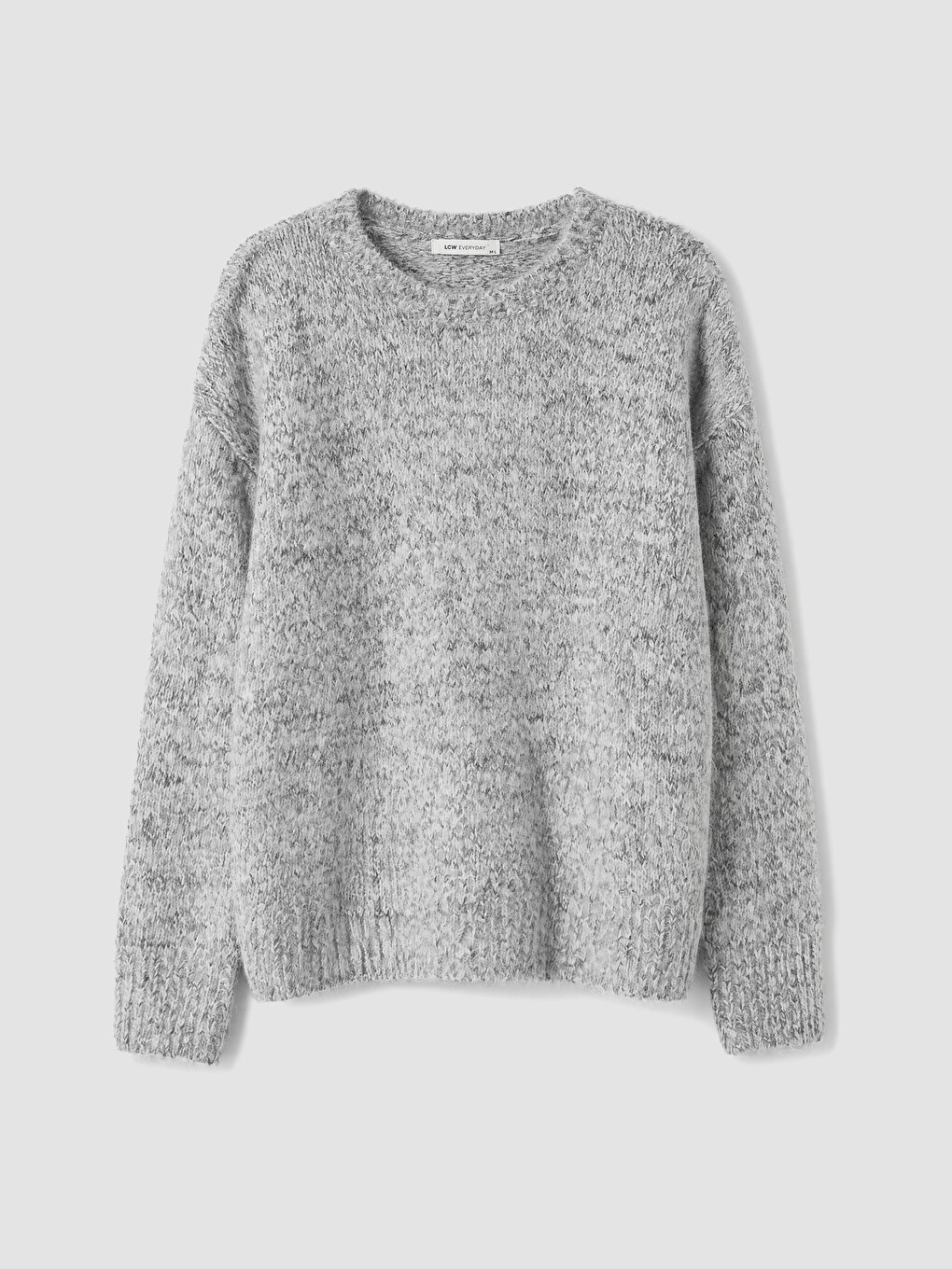 Crew Neck Oversize Women's Knitwear Sweater-4