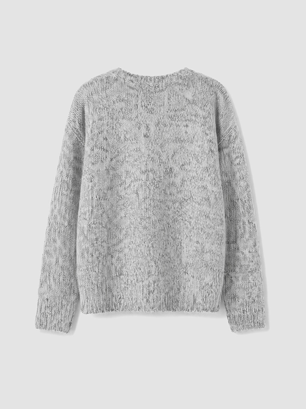 Crew Neck Oversize Women's Knitwear Sweater-6
