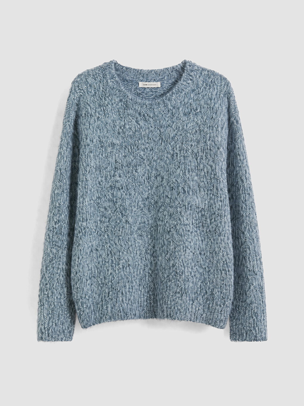 Crew Neck Oversize Women's Knitwear Sweater-4