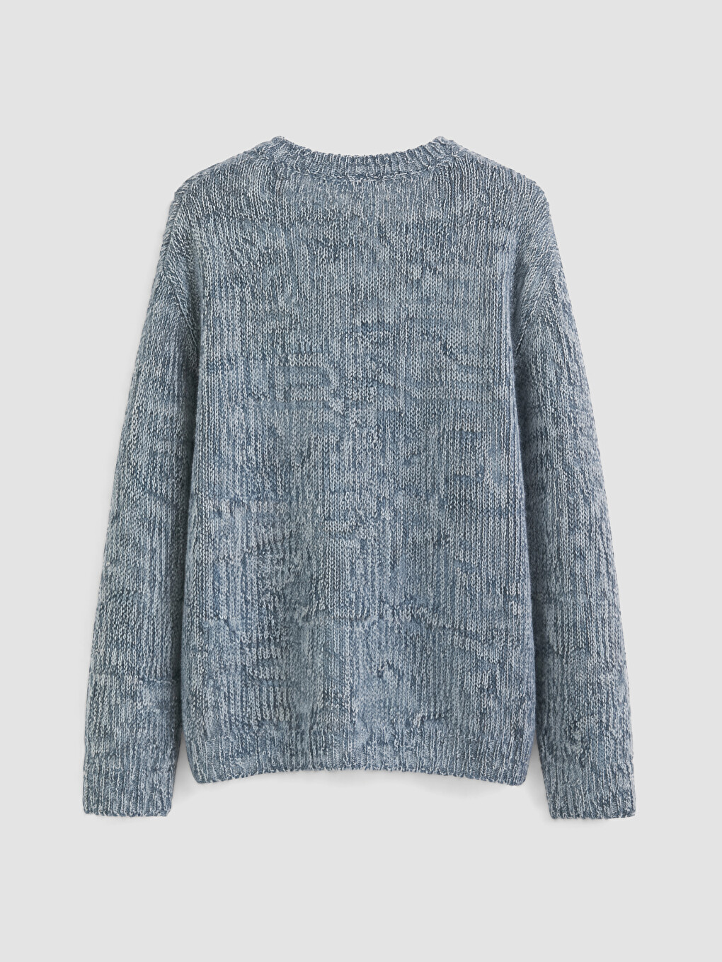 Crew Neck Oversize Women's Knitwear Sweater-6