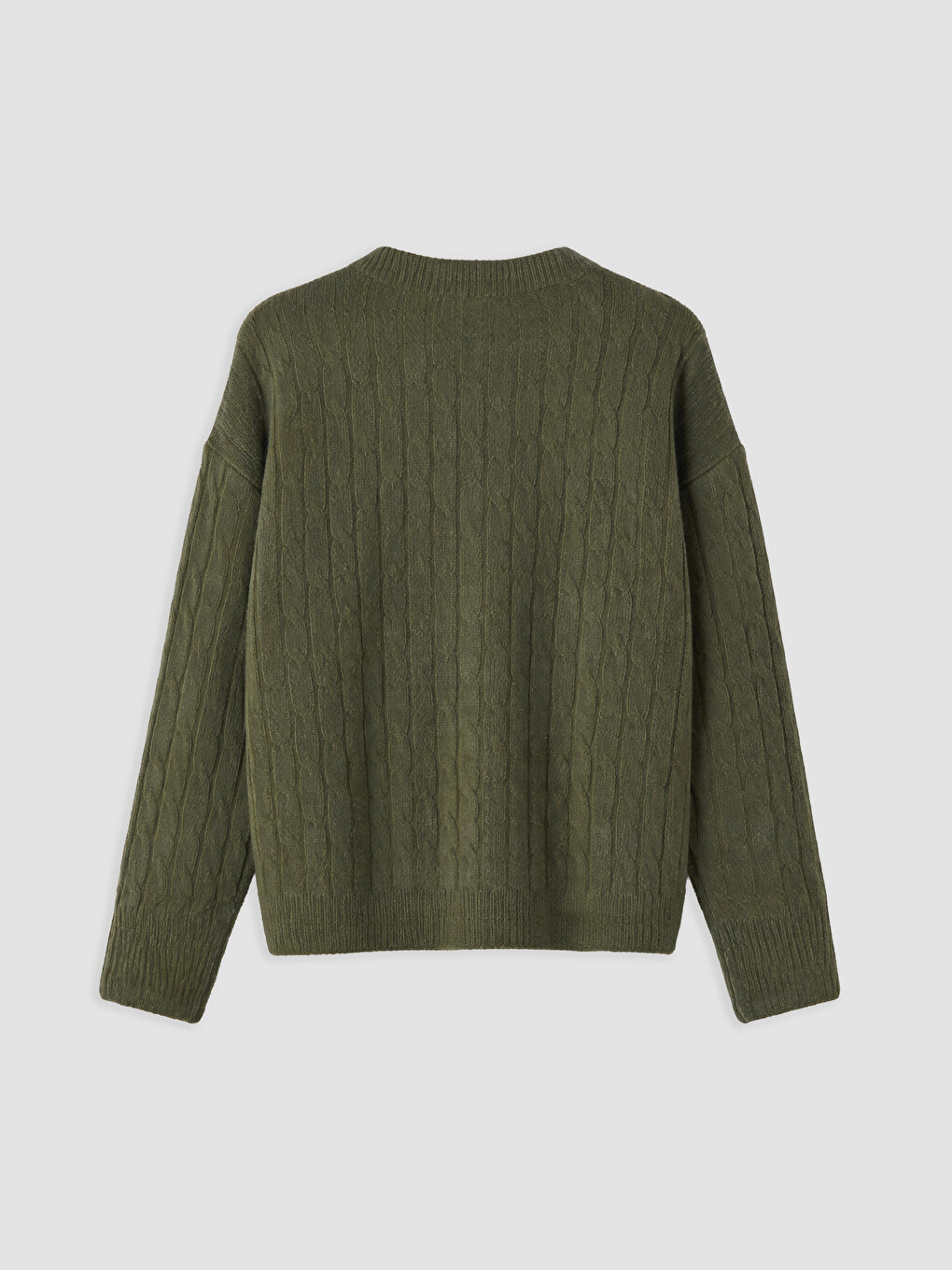 Pulovër Triko Me Motive Nga Përzierje Leshi Për Gra-5