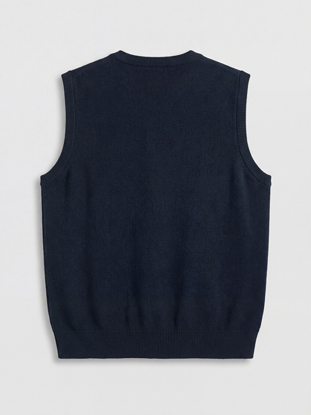 Regular Fit V Neck Men's Knitwear Gilet-6