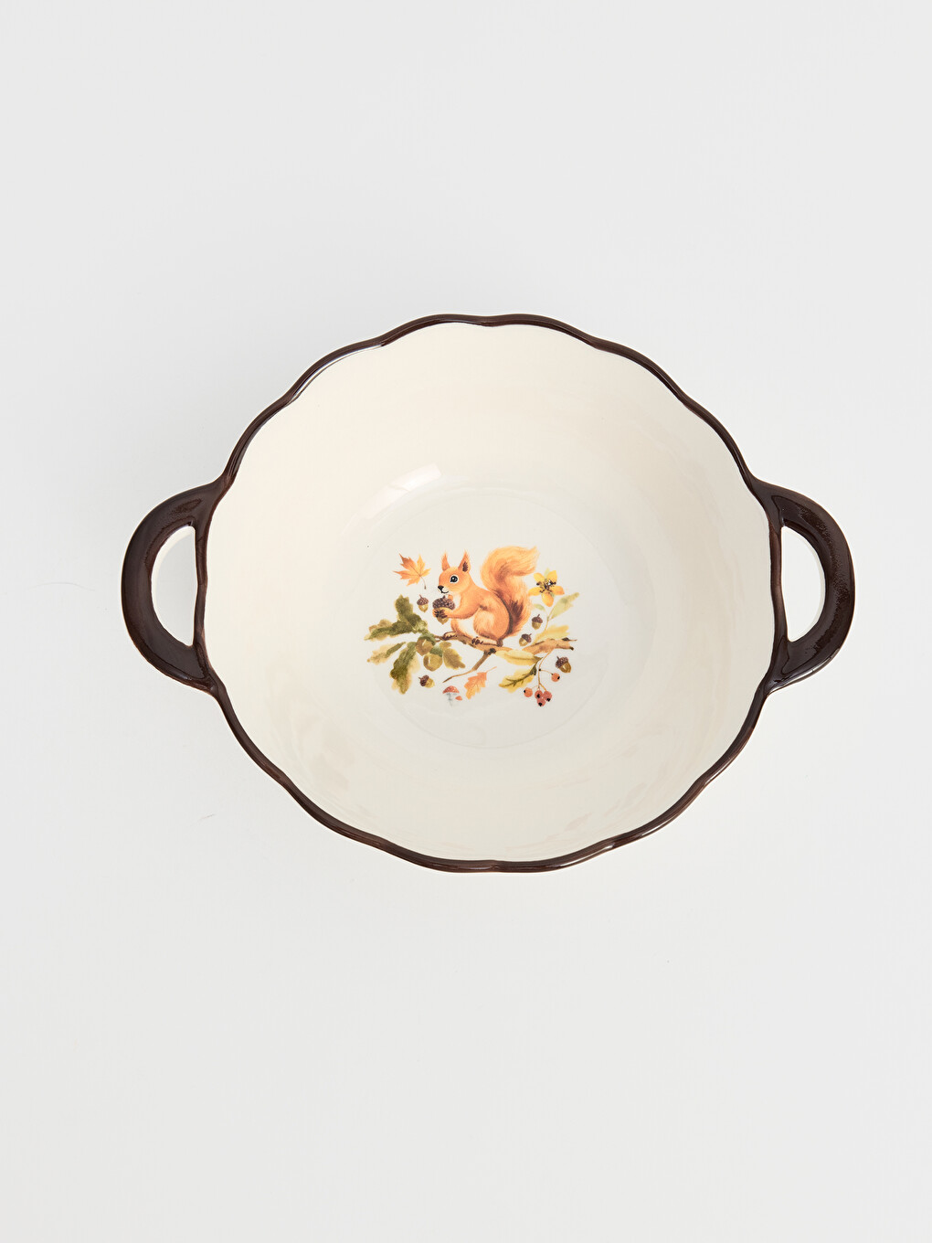 کاسەی قووڵی چینی چاپکراوی سنجاب-3