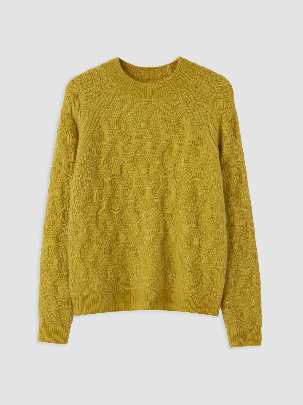 Pull-over En Tricot À Motifs À Col Rond Pour Femme-4