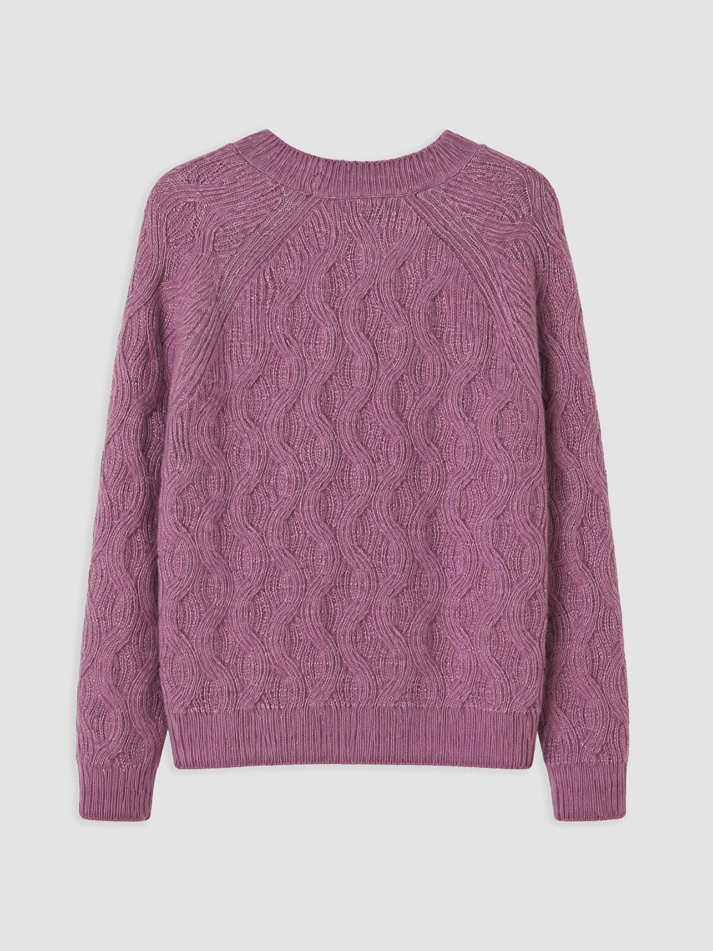 Crew Neck Patterned Women's Knitwear Sweater-5