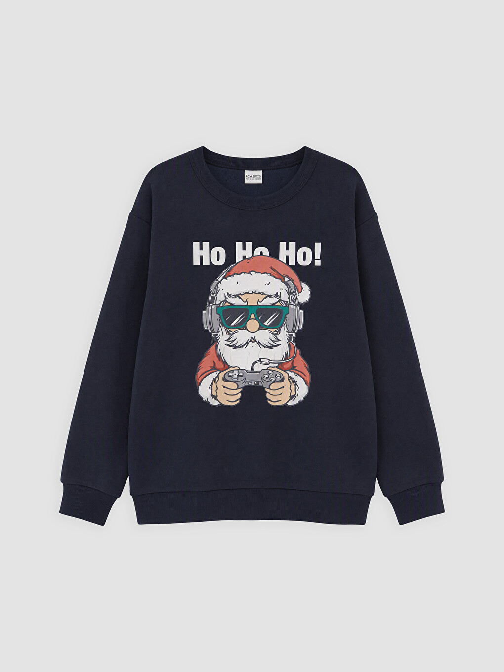 New Year Themed Boys' Thick Sweatshirt