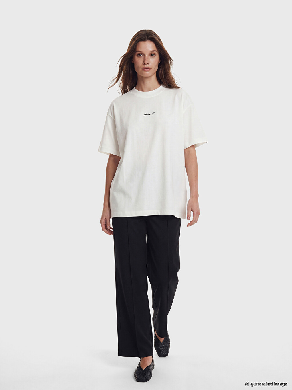 Woman Black Trousers