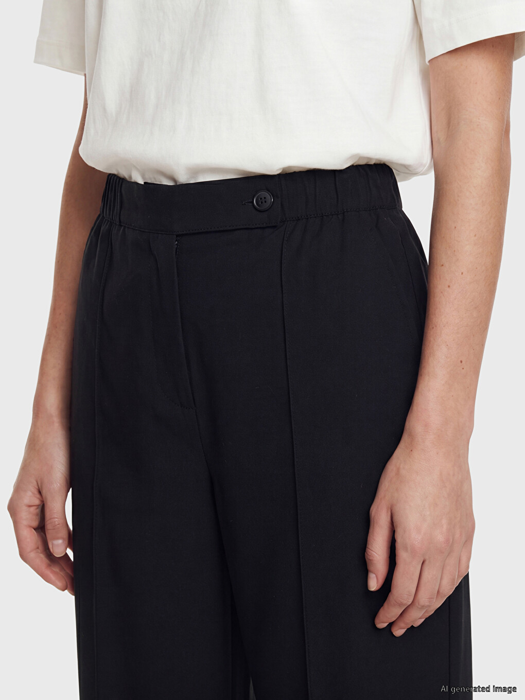 Woman Black Trousers-2