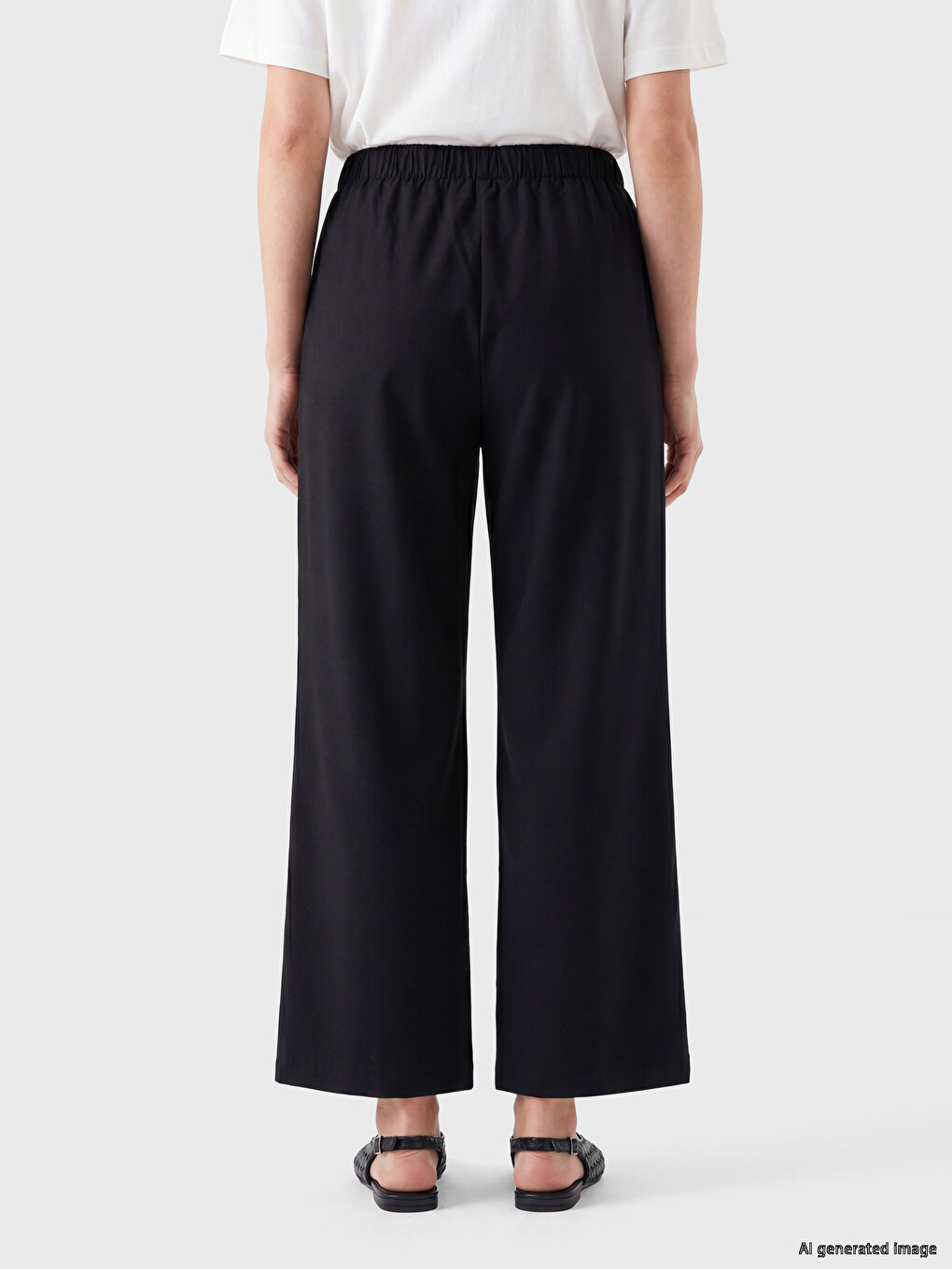 Woman Black Trousers-3