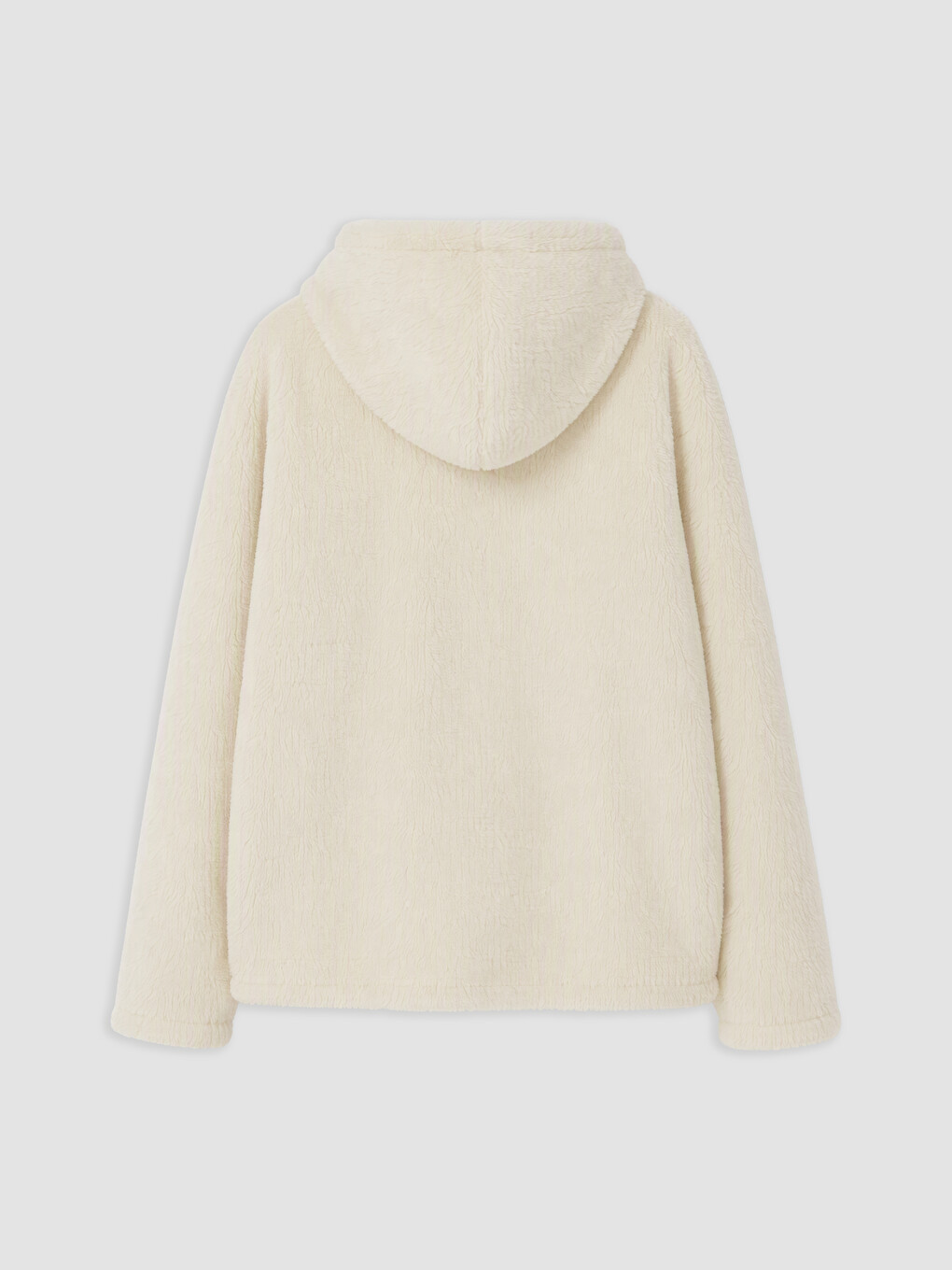Ekru Cinnamoroll Nakışlı Kız Çocuk Pelüş Sweatshirt-1
