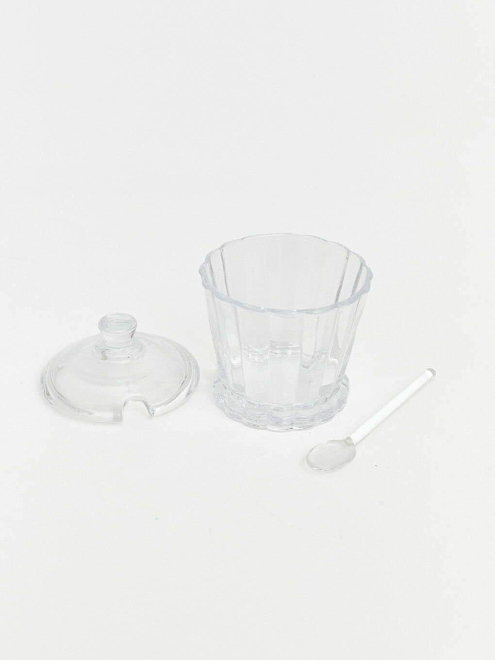 Glass Sugar Bowl 190 Ml-2