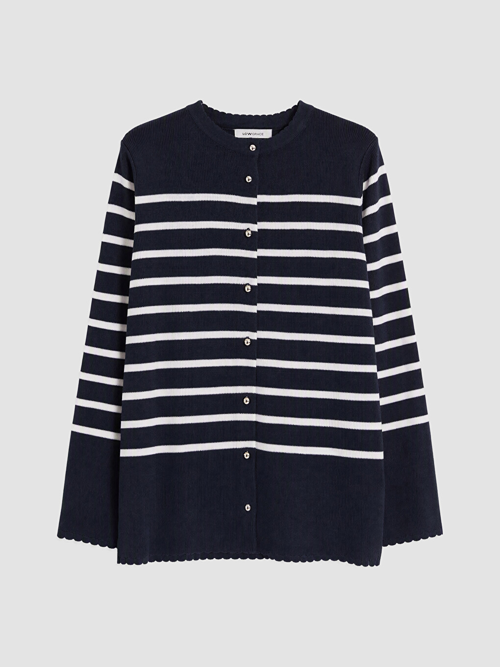 Woman Navy Cardigan