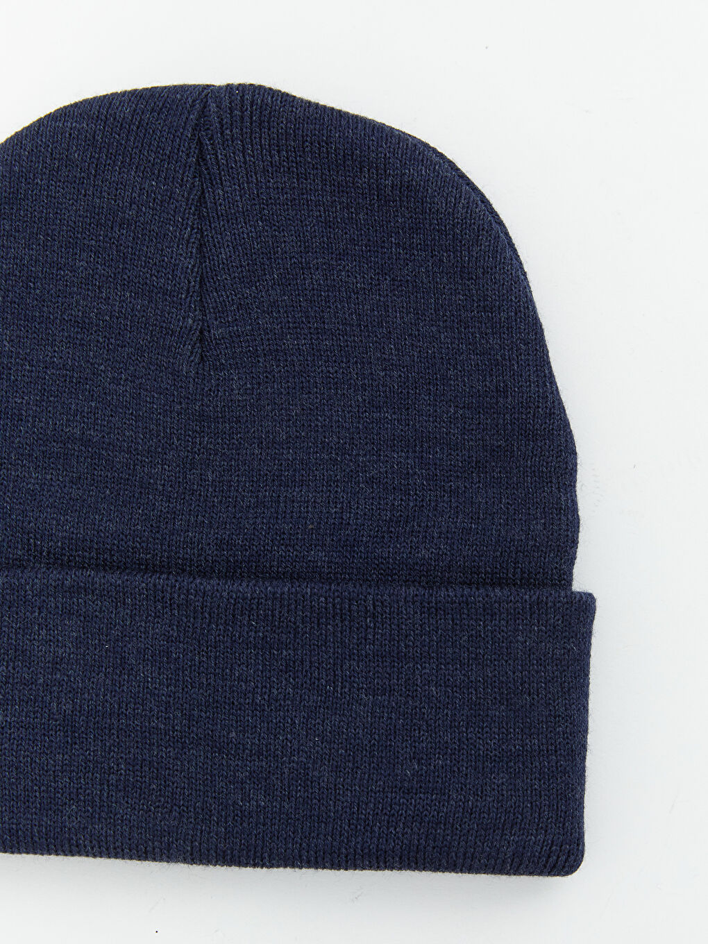 Lacivert Basic Erkek Triko Bere-1