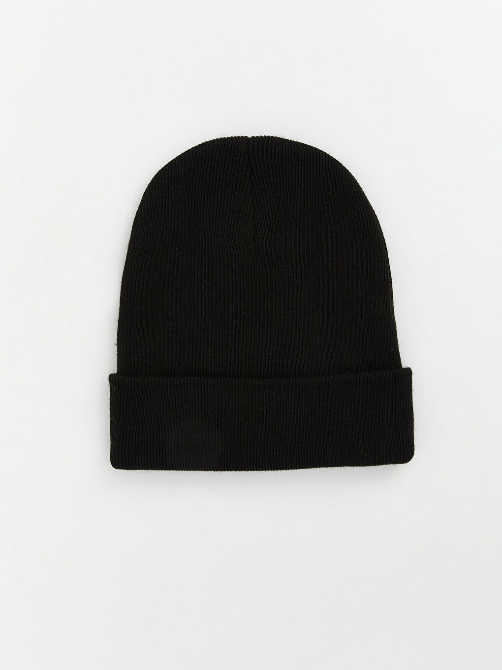 Siyah Basic Erkek Triko Bere