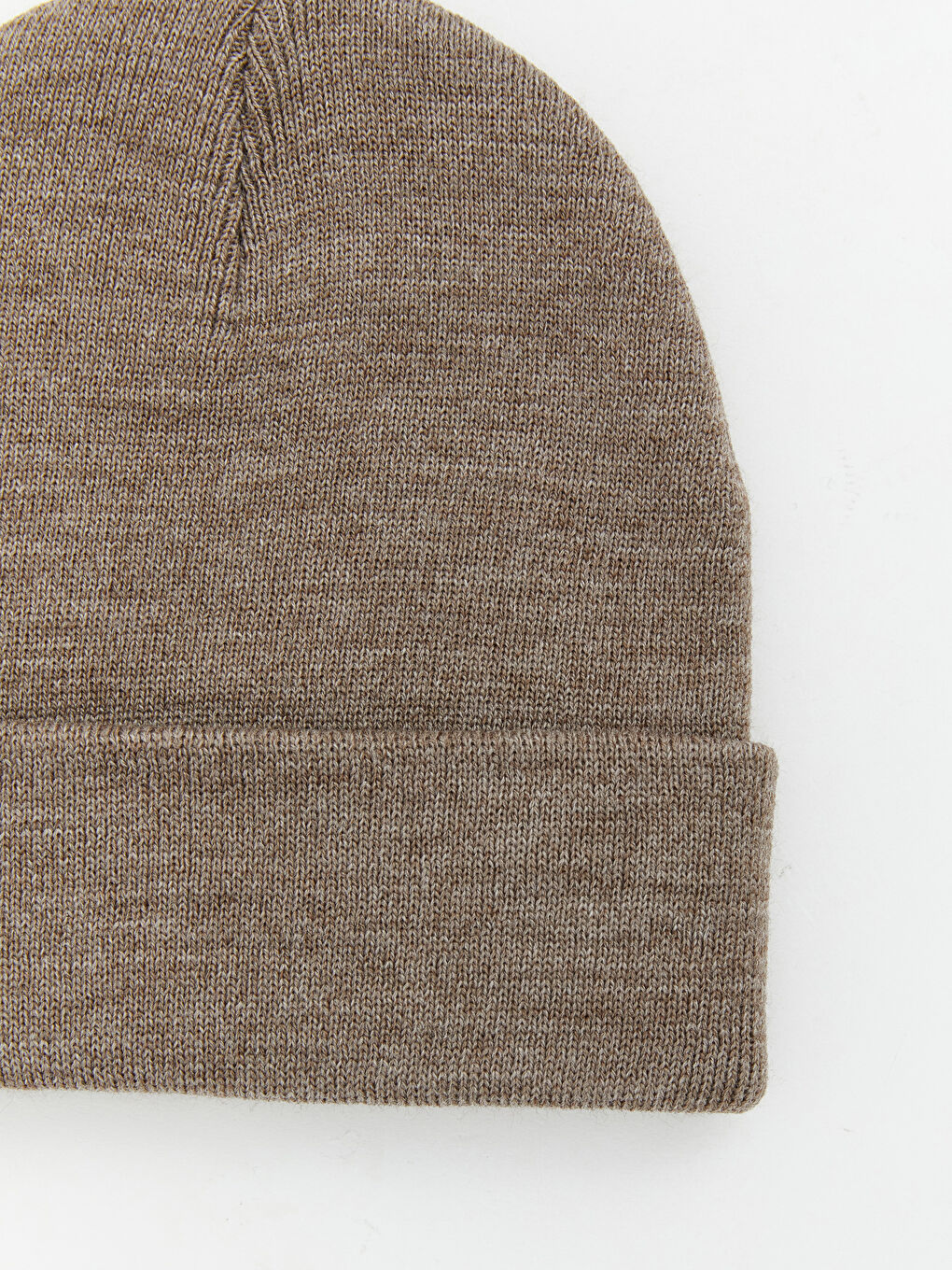 Kahverengi Basic Erkek Triko Bere-1