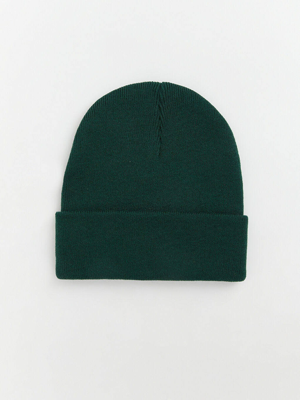 Yeşil Basic Erkek Triko Bere