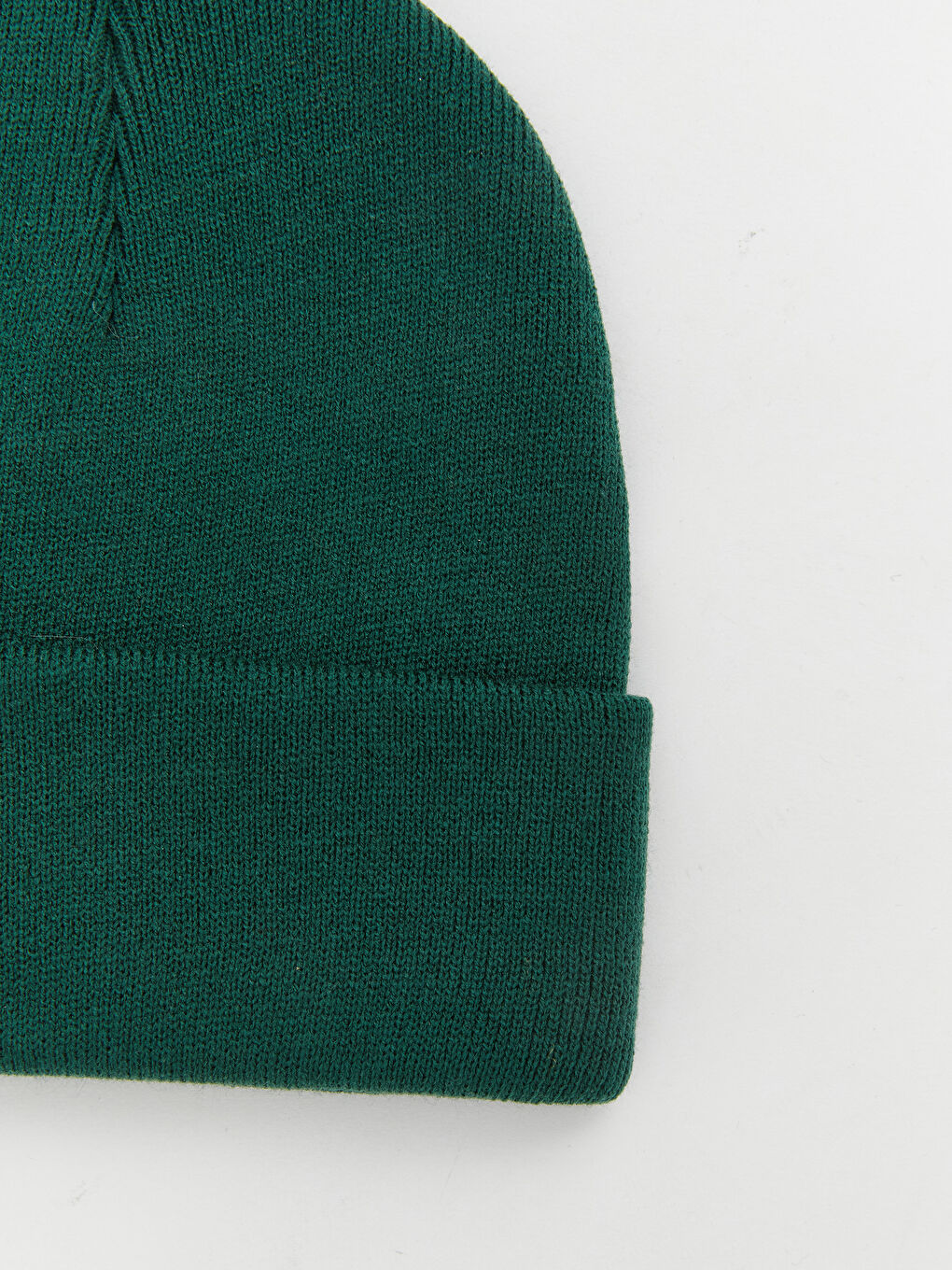 Yeşil Basic Erkek Triko Bere-1