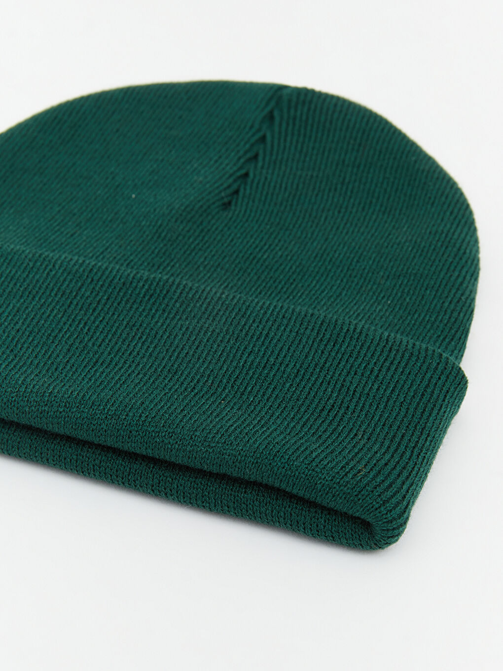 Yeşil Basic Erkek Triko Bere-2