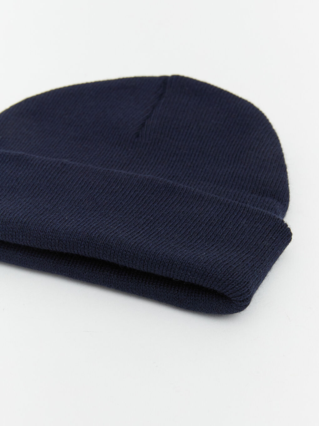 Lacivert Basic Erkek Triko Bere-2