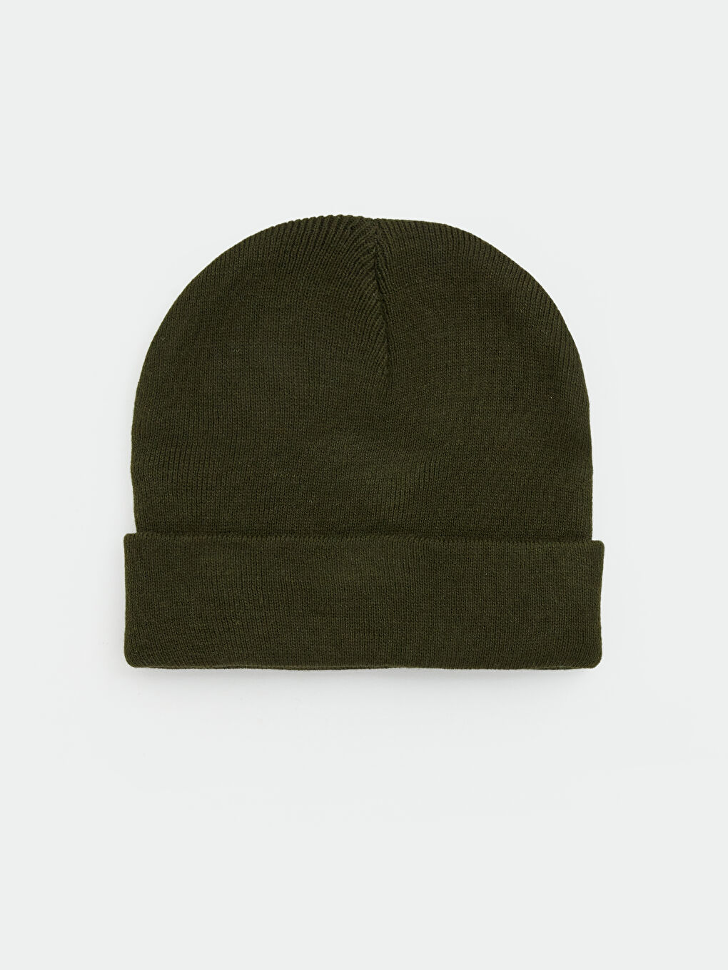 Haki Basic Erkek Triko Bere