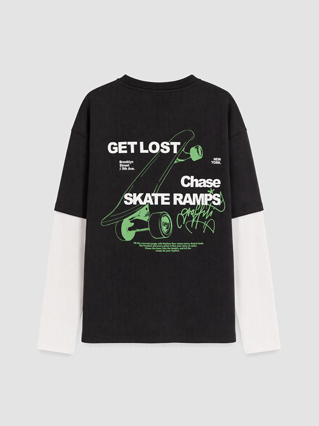 Boy Black T-shirt-3