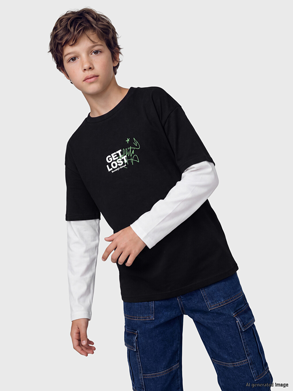 Printed Boys' T-shirt-1